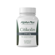 Citikolin 250 mg 60 kapslar