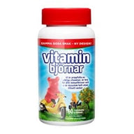 Vitaminbjörnar 60 tuggtabletter
