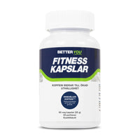 Fitnesskapslar med koffein 60 kapslar