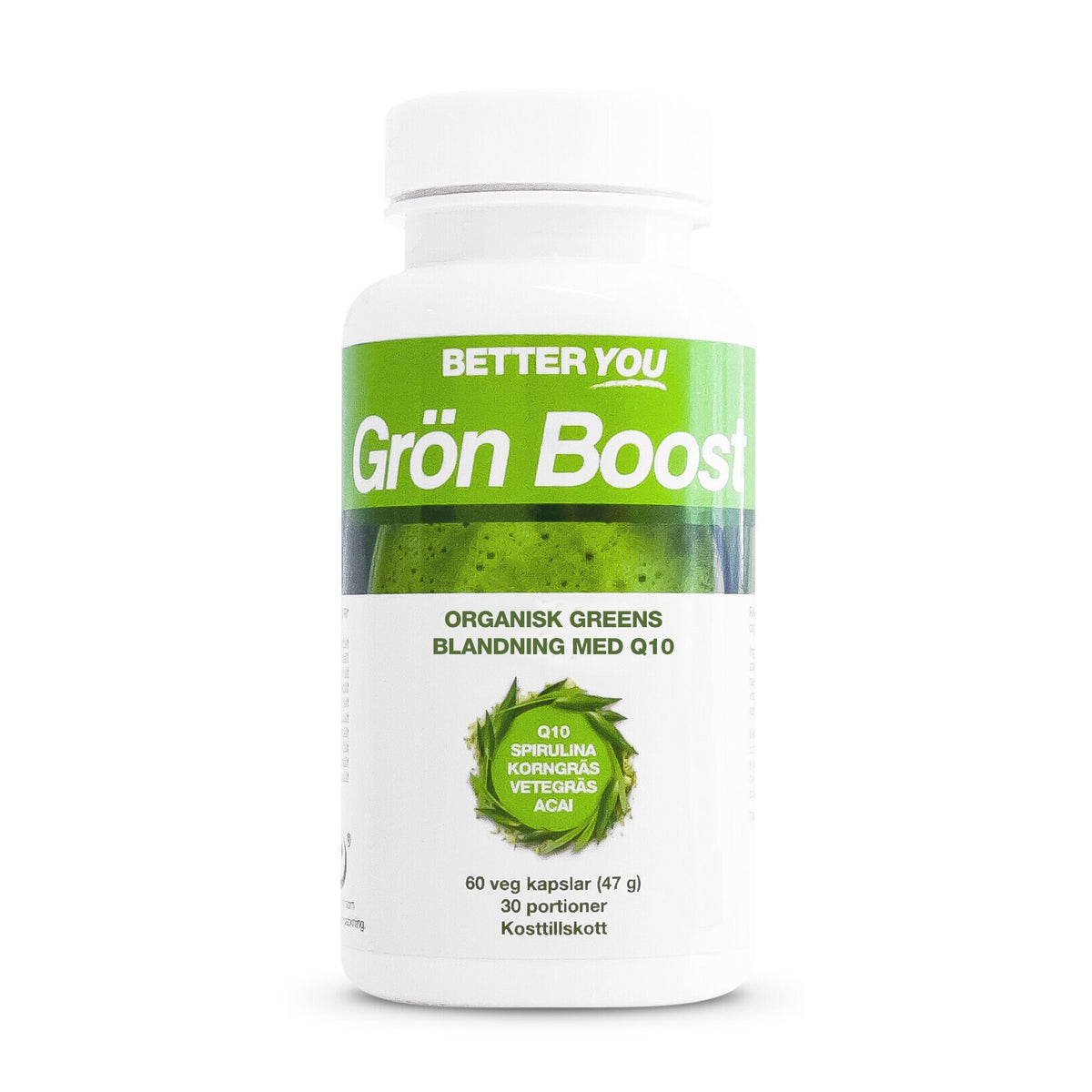 Grön Boost 60 kapslar