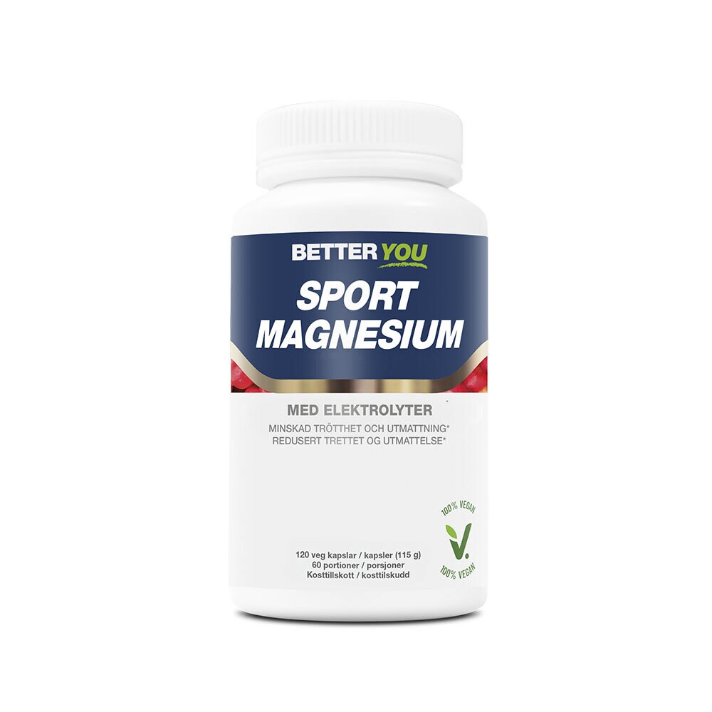Sportmagnesium 120 kapslar