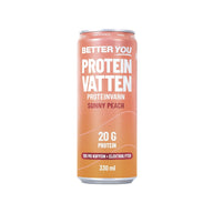 Proteinvatten Sunny Peach Koffein+Elektro 330ml