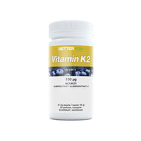 Vitamin K2 100 µg 90 kapslar