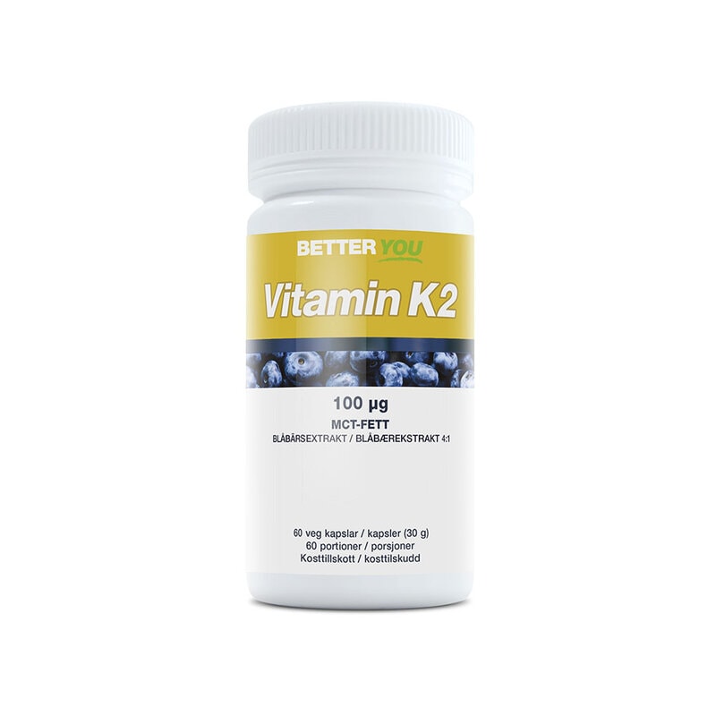 Vitamin K2 100 µg 90 kapslar