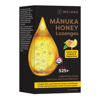 Manuka & Propolis Lozenges Lemon&Peppermint 12st
