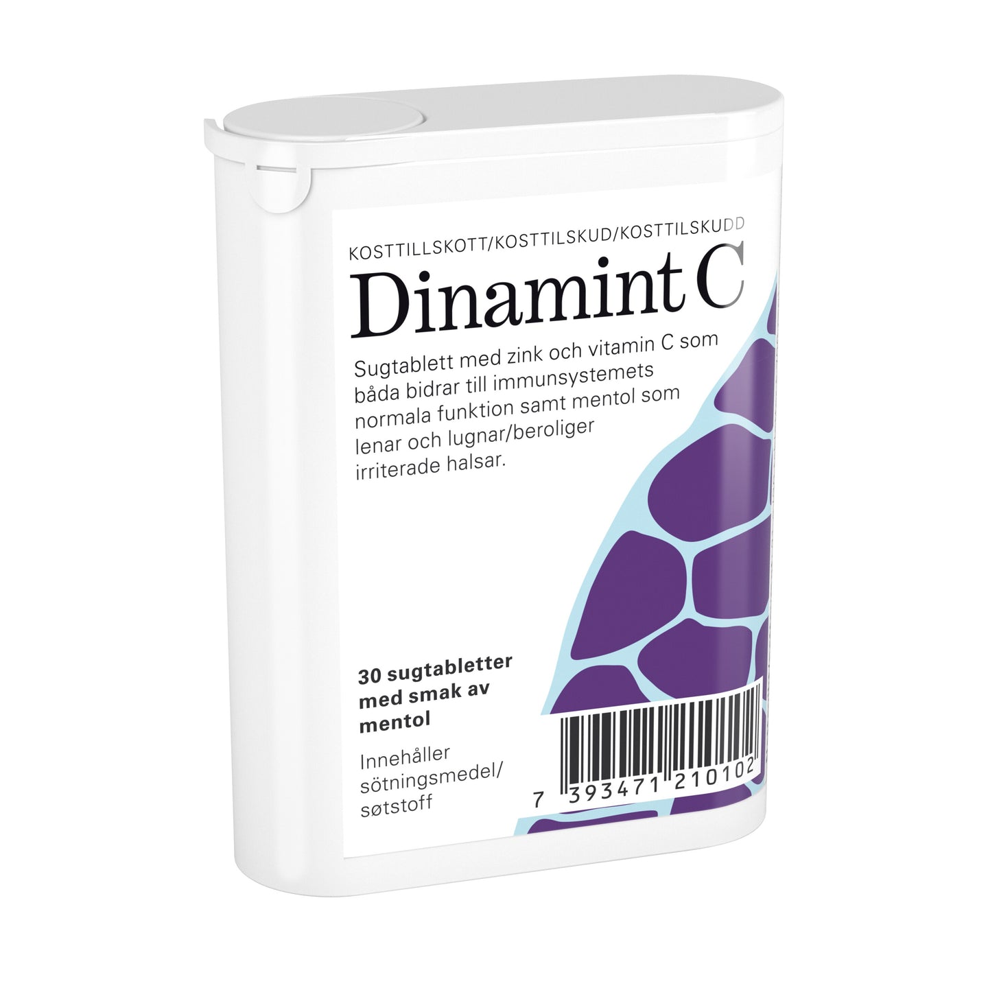 Dinamint 30 st halstabletter