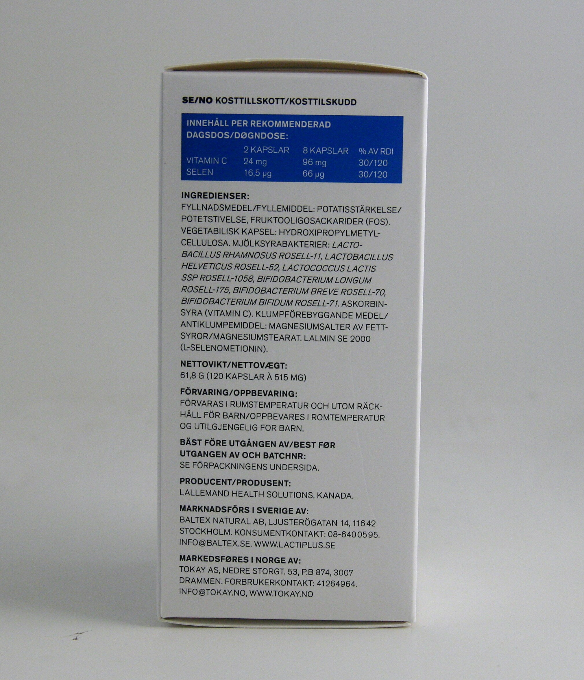 Lactiplus Mage 120 kapslar