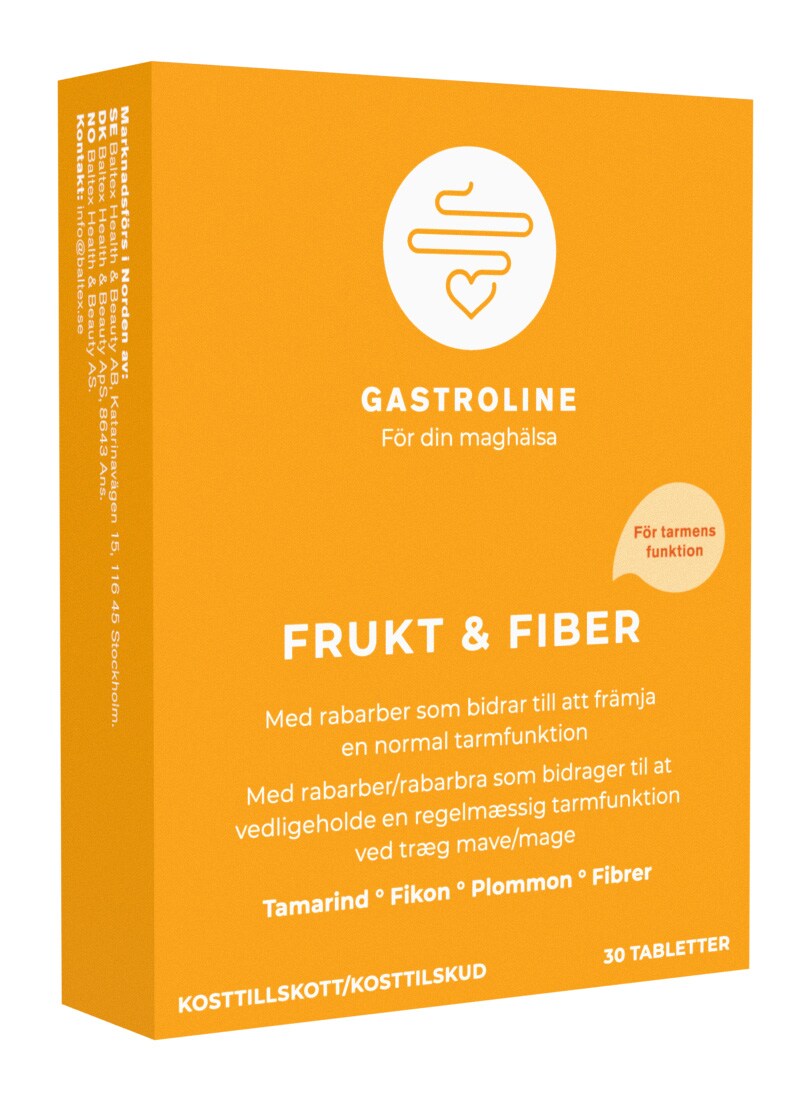 Frukt & Fibrer 30 tabletter