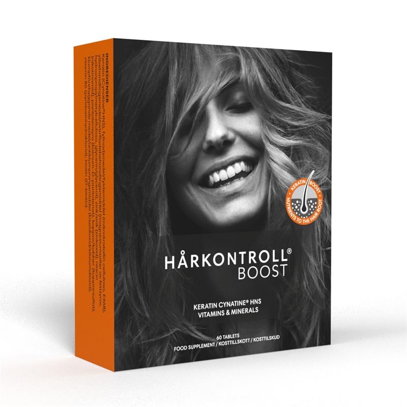 Hårkontroll Boost 60 tabletter