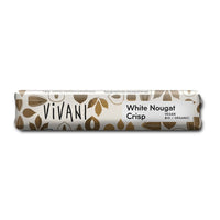Vit Vegansk Choklad Nougatcrisp 35g