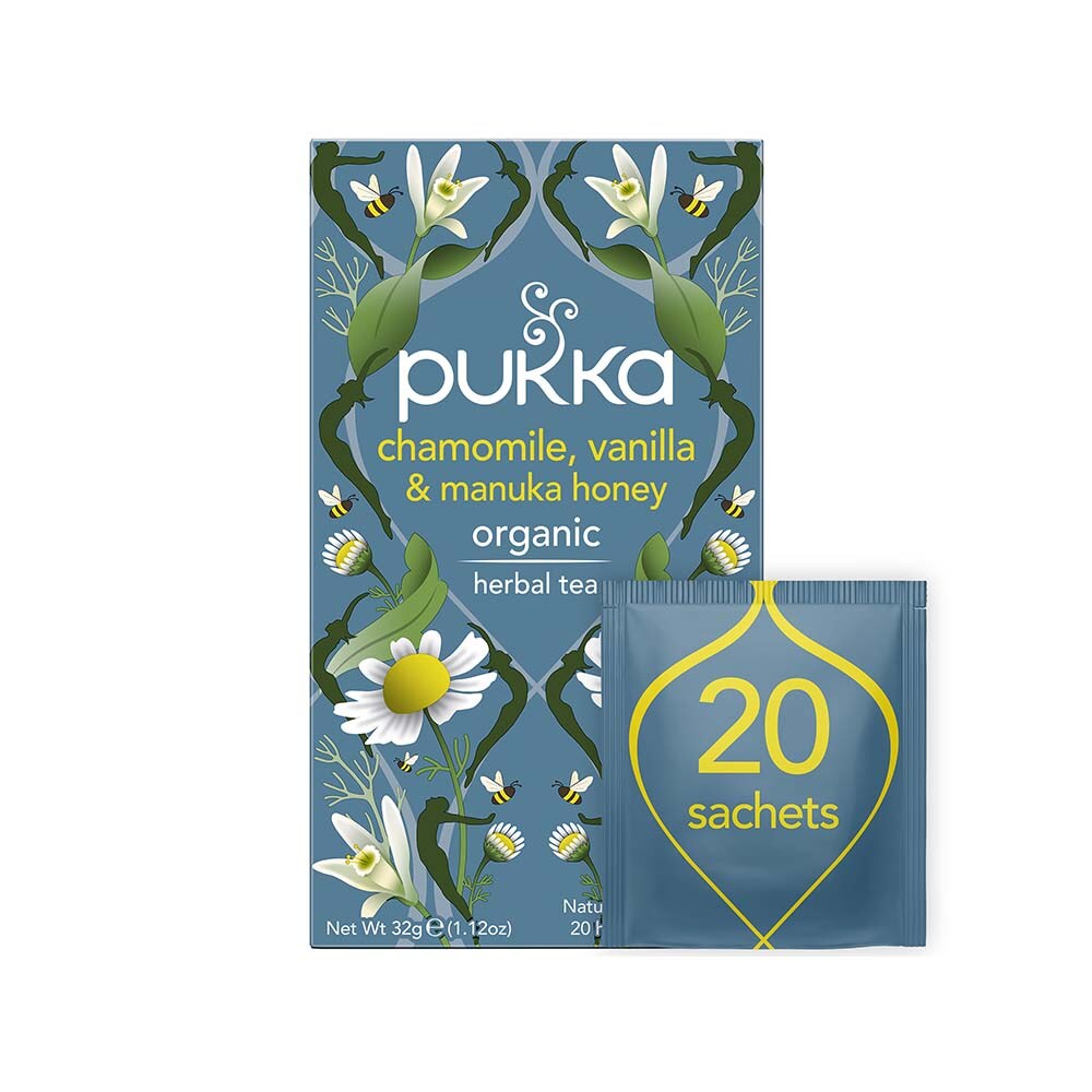 Te Chamomilla & Manuka Honey 20 påsar