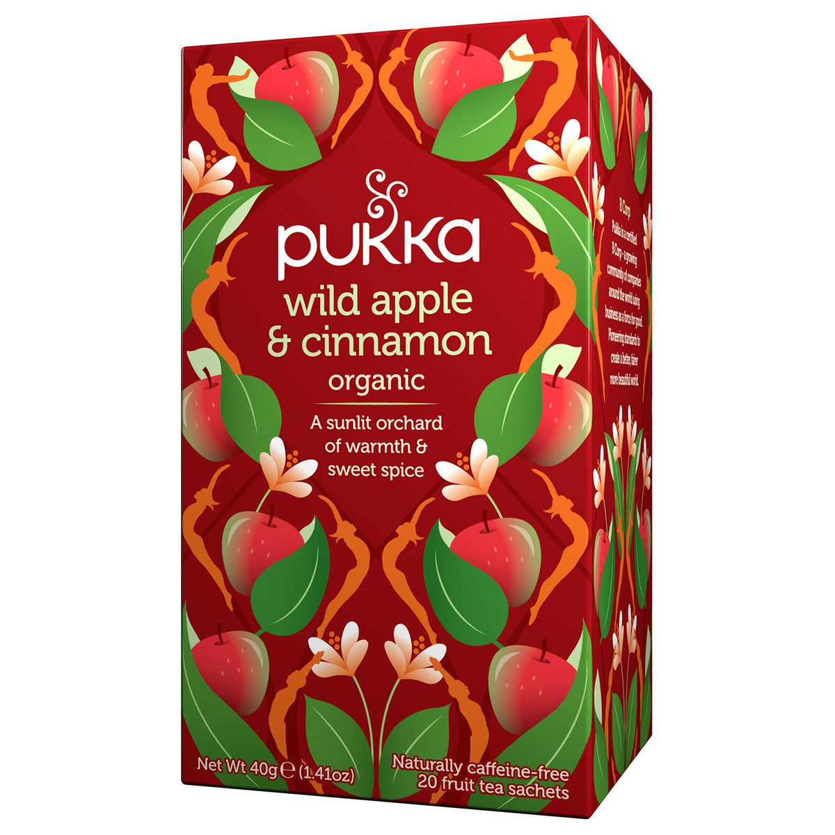 Te Wild Apple & Cinnamon 20 påsar