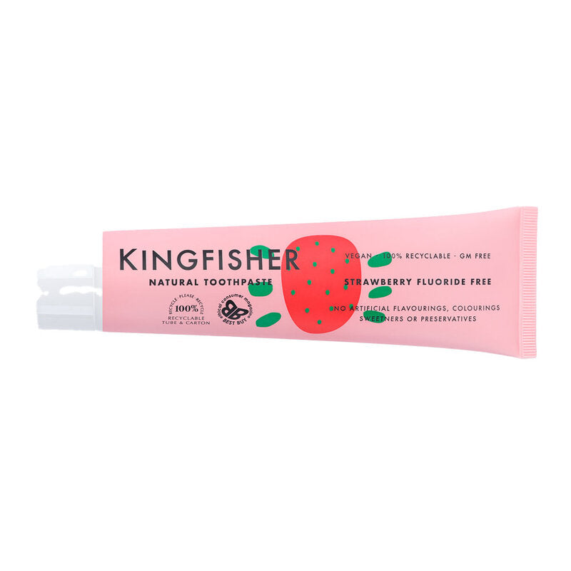 Naturlig Fluorfri Tandkräm Jordgubb Barn 100ml