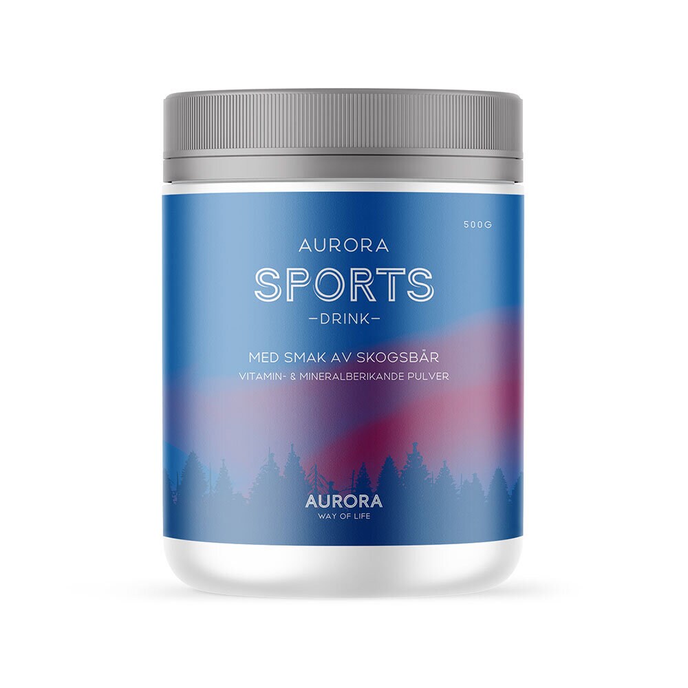 Aurora Sports Drink Skogsbär 500g
