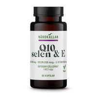 Q10 200 mg + Selen & E 60 kapslar