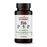 B6 P5P 25 mg 60 kapslar
