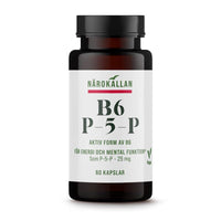 B6 P5P 25 mg 60 kapslar
