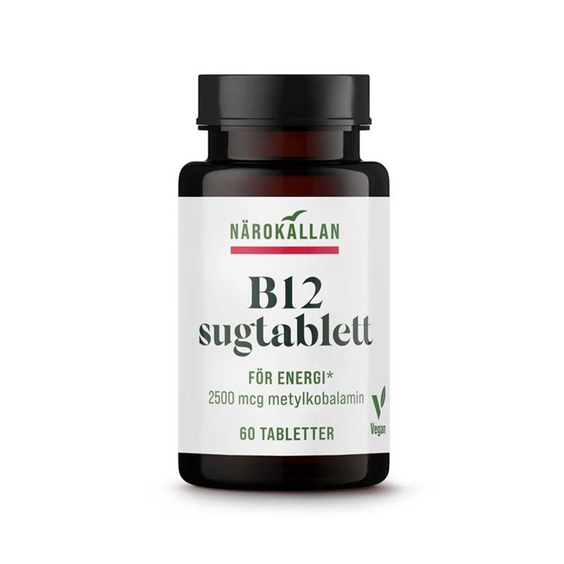 B12 Sugtablett 60 tabletter
