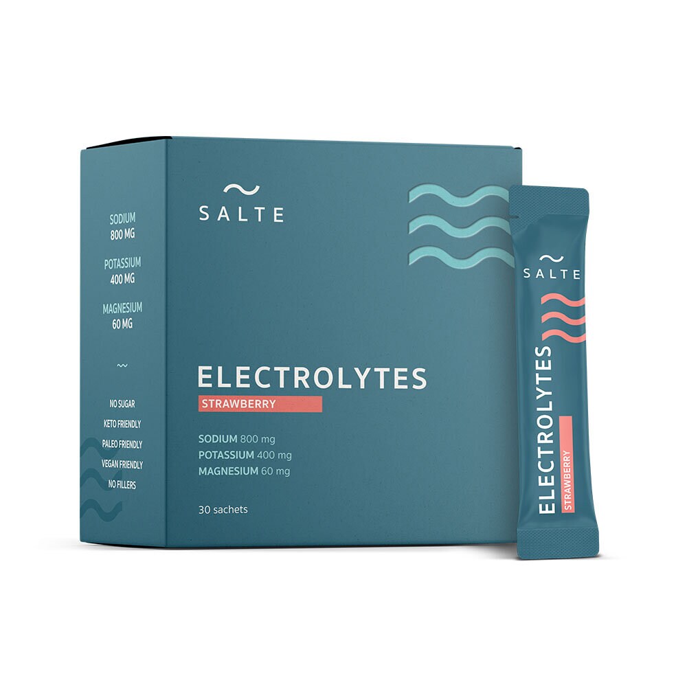 Salte Elektrolyter Jordgubb 30-pack