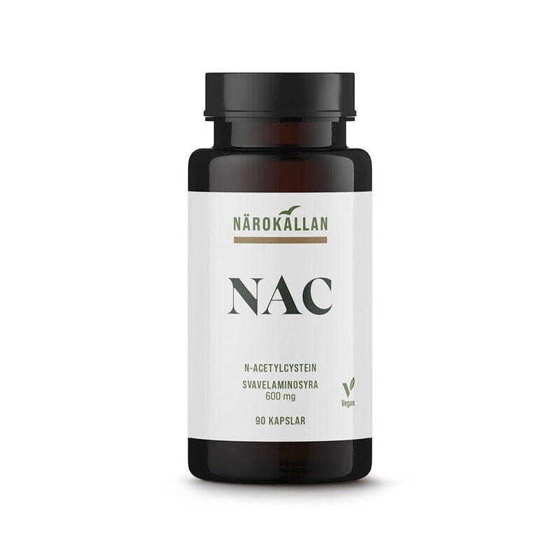 NAC N-Acetylcystein 600mg 90 kapslar