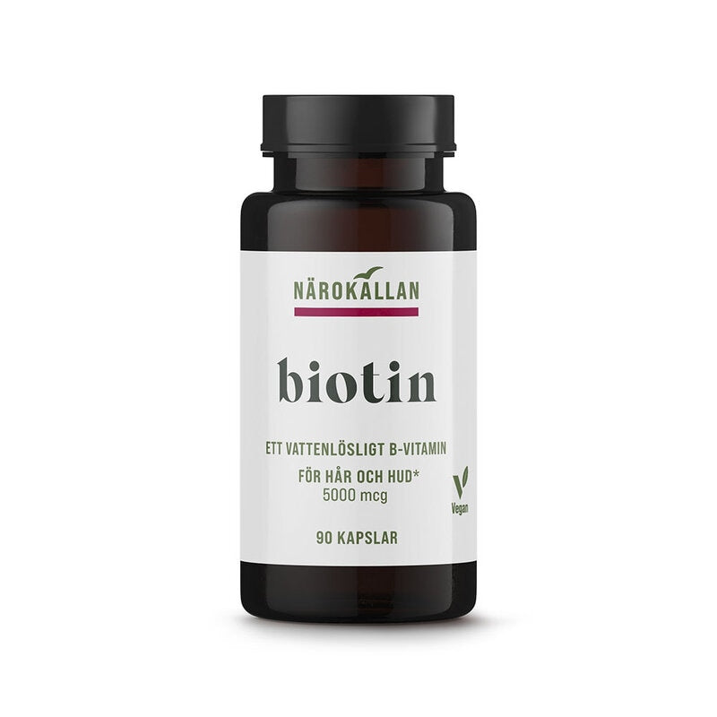 Biotin 5000 mcg 90 kapslar