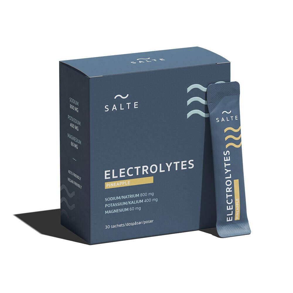 Salte Elektrolyter Ananas 30-pack