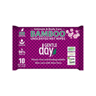 Oparfymerade bamboo wipes 10 st