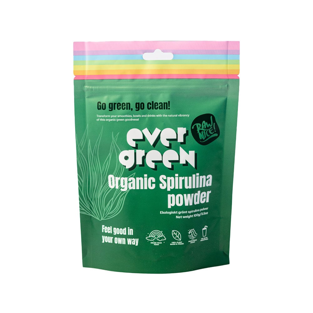 Organic Green Spirulina 100g