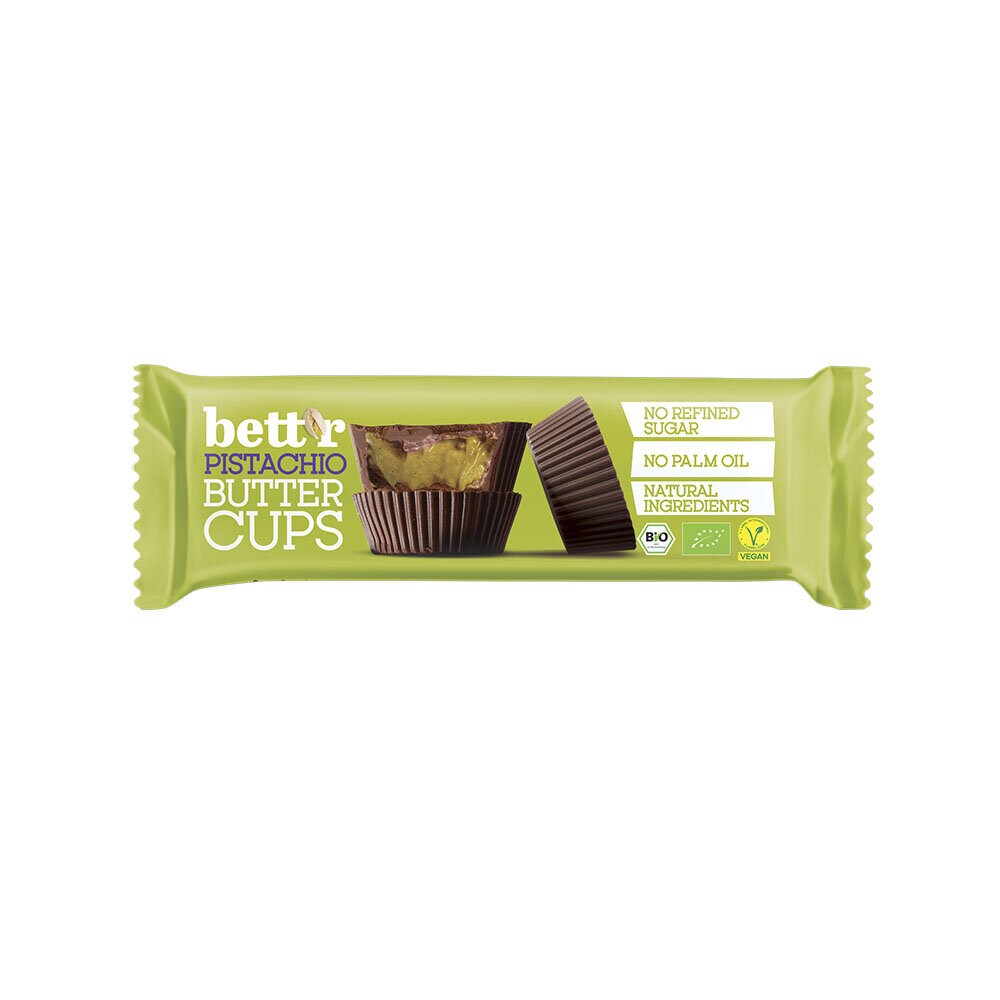 Pistachio butter cups 39g