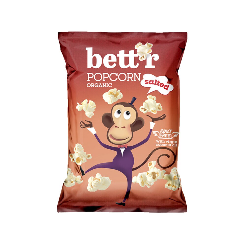 Popcorn with sea salt 60g