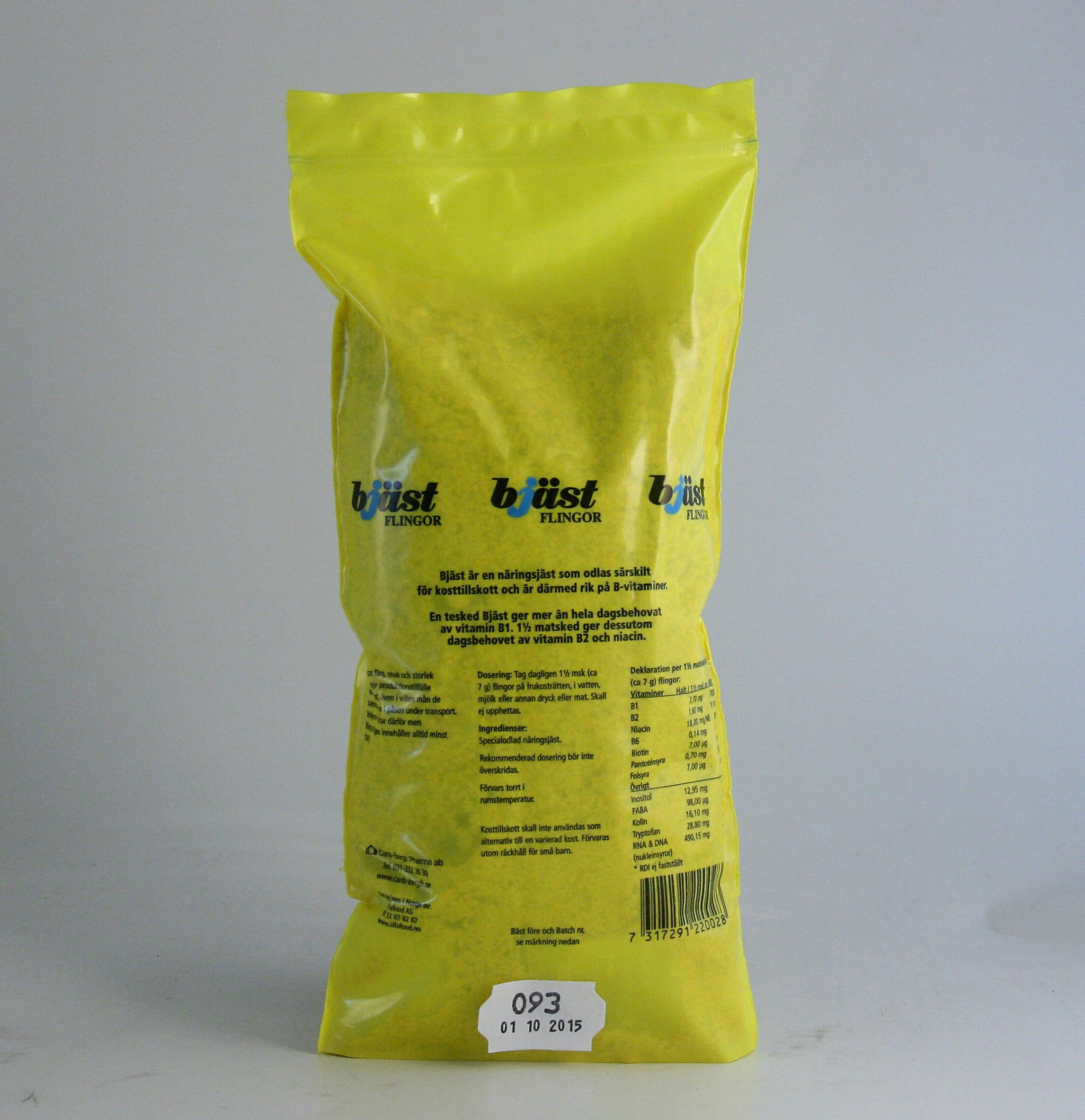 Bjäst flingor 160g