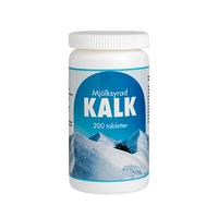 Mjölksyrad kalk 200 tabletter