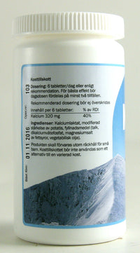 Mjölksyrad kalk 200 tabletter