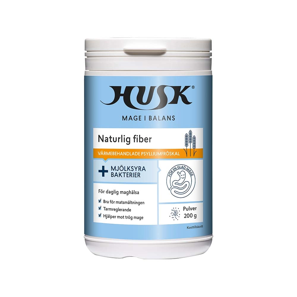 Husk Fiber + Mjölksyra 200g