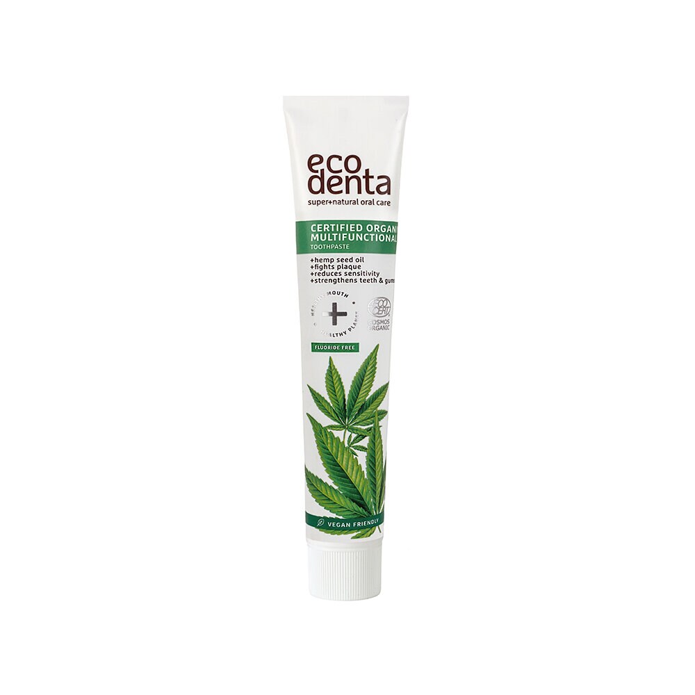 Organic Multifunctional Toothpaste With Hemp Oil 75ml