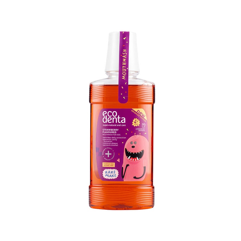 Kakes Makes Strawberry Flavour Kids Mouthwash 250ml