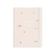 Odaterad kalender beige