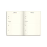 Odaterad kalender beige