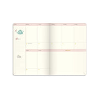 Odaterad kalender beige
