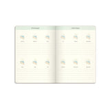 Odaterad kalender beige
