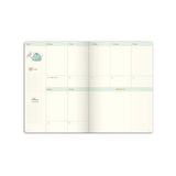 Odaterad kalender beige