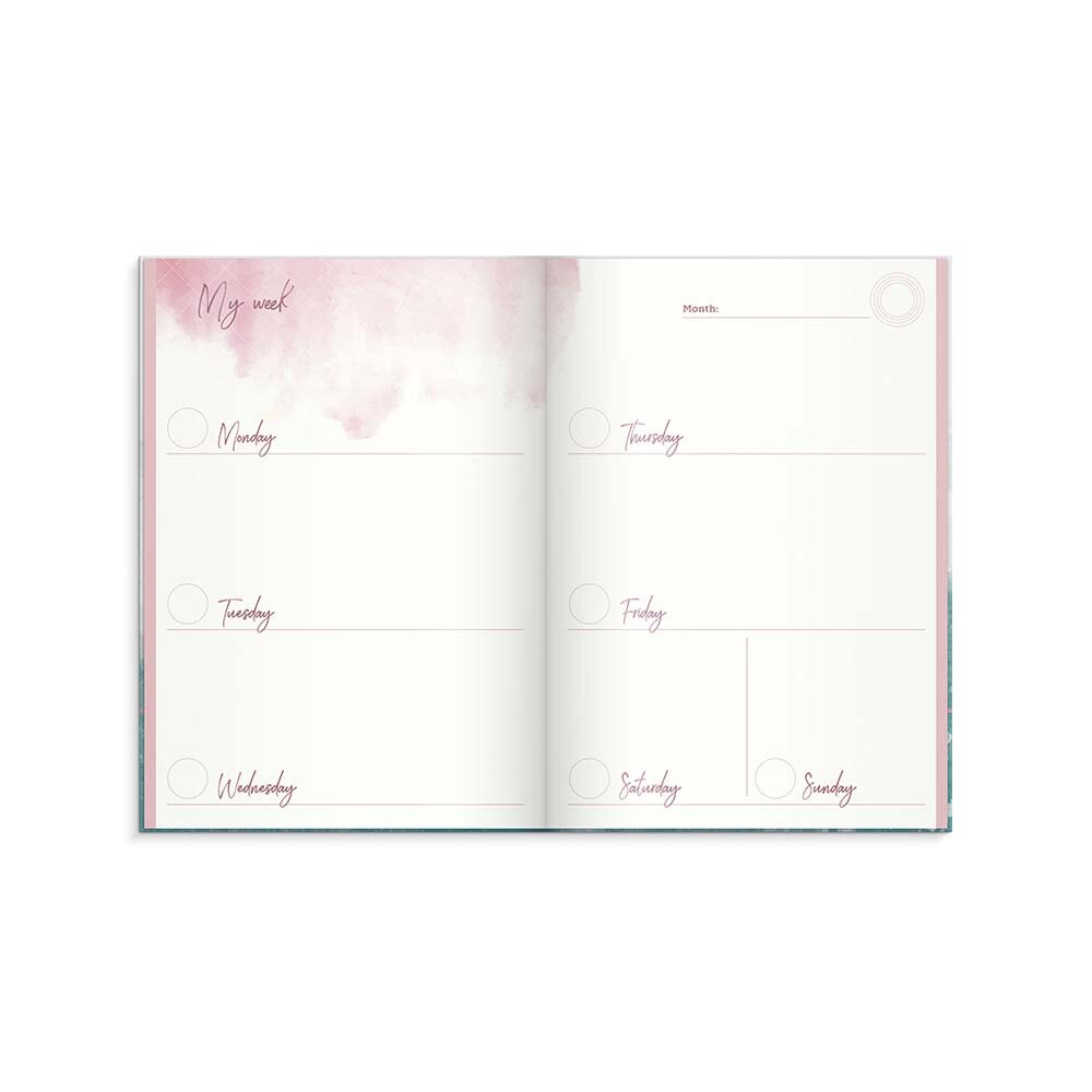 Odaterad kalender grön