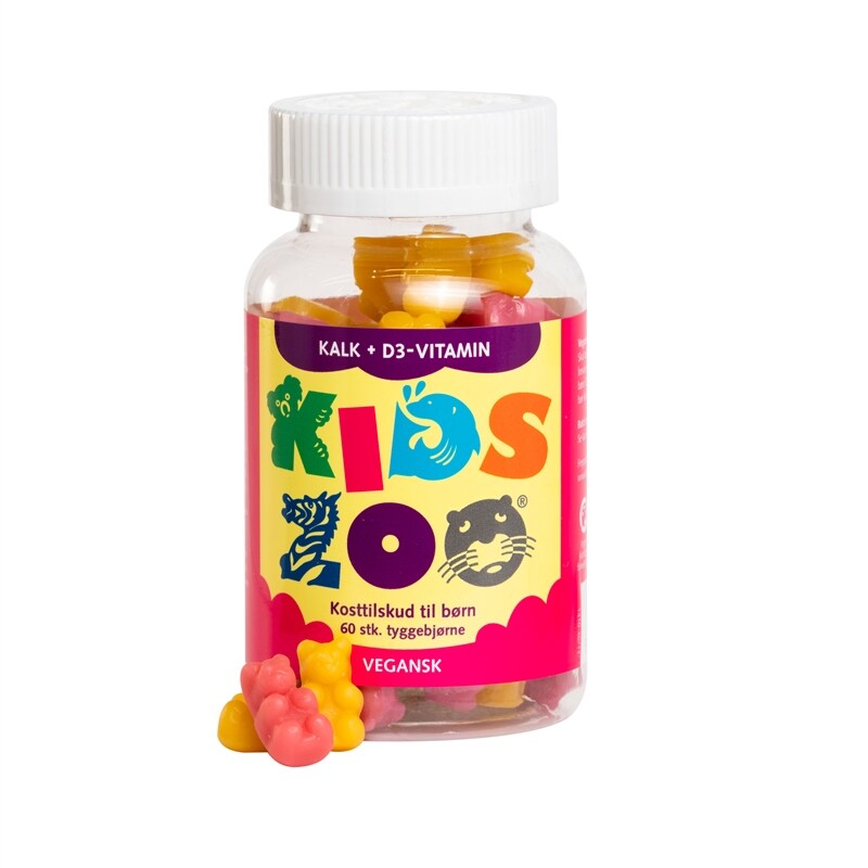 Kalcium+Vitamin D 60st tuggisar