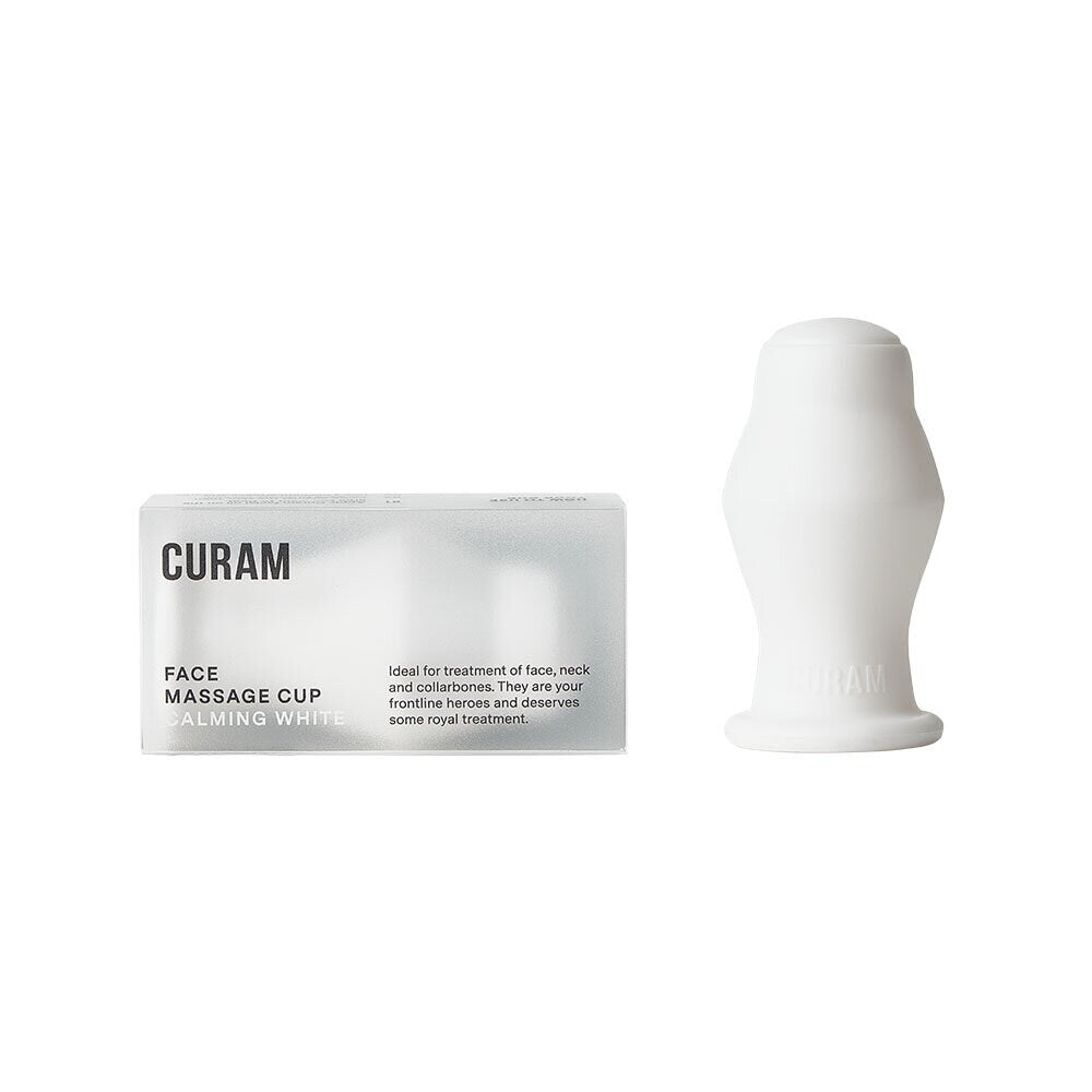 Face Massage Cup Calming White