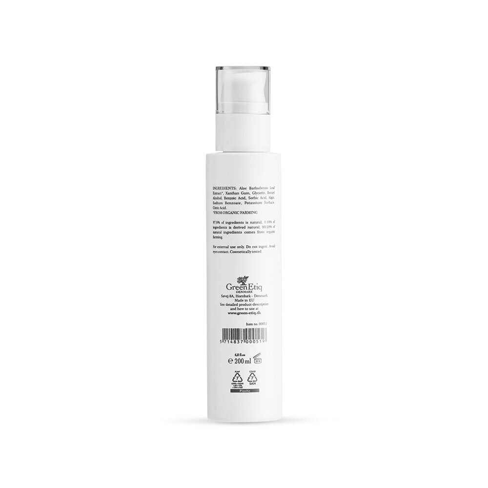 AloeVera gel 98% pure organic AntiAge Calming & Healing