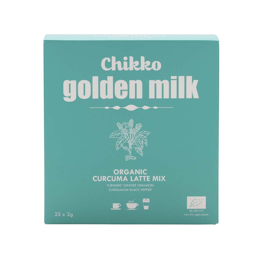 Golden Milk Lattemix med gurkmeja sticks
