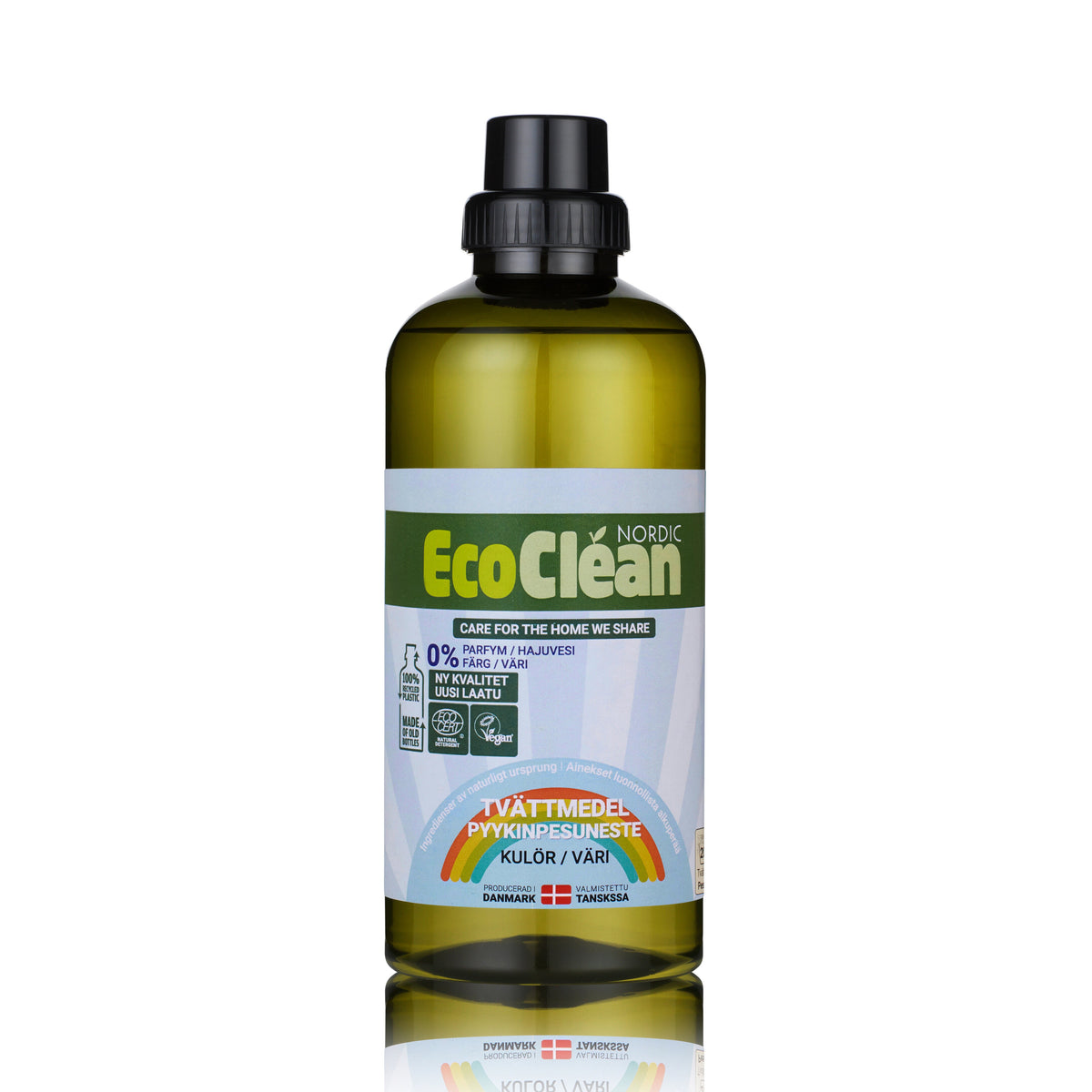 EcoClean Tvättmedel Kulör Free & Clear 1000ml
