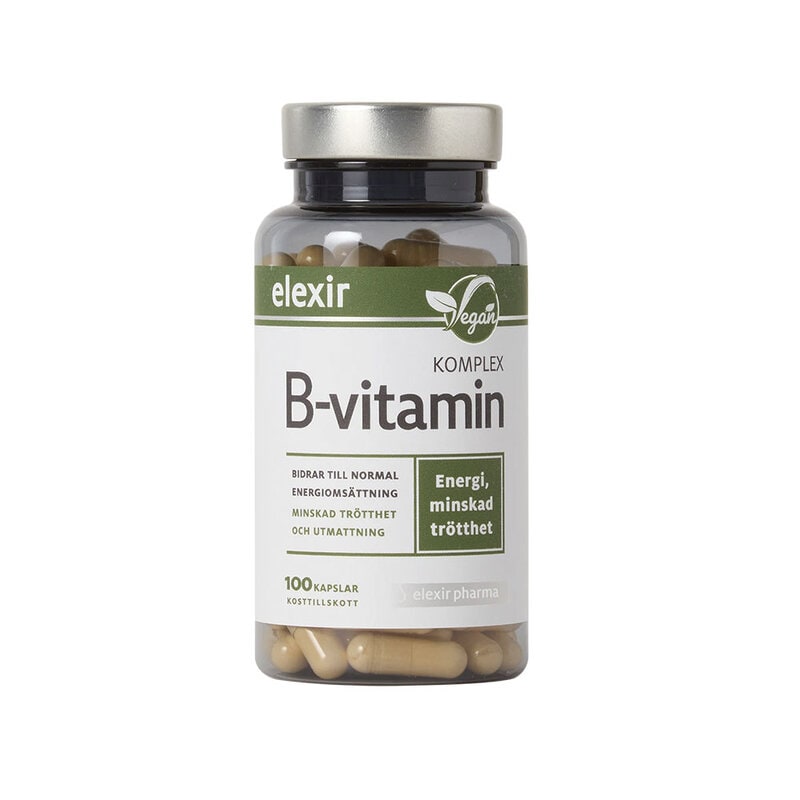 B-Vitamin Komplex 100 kapslar