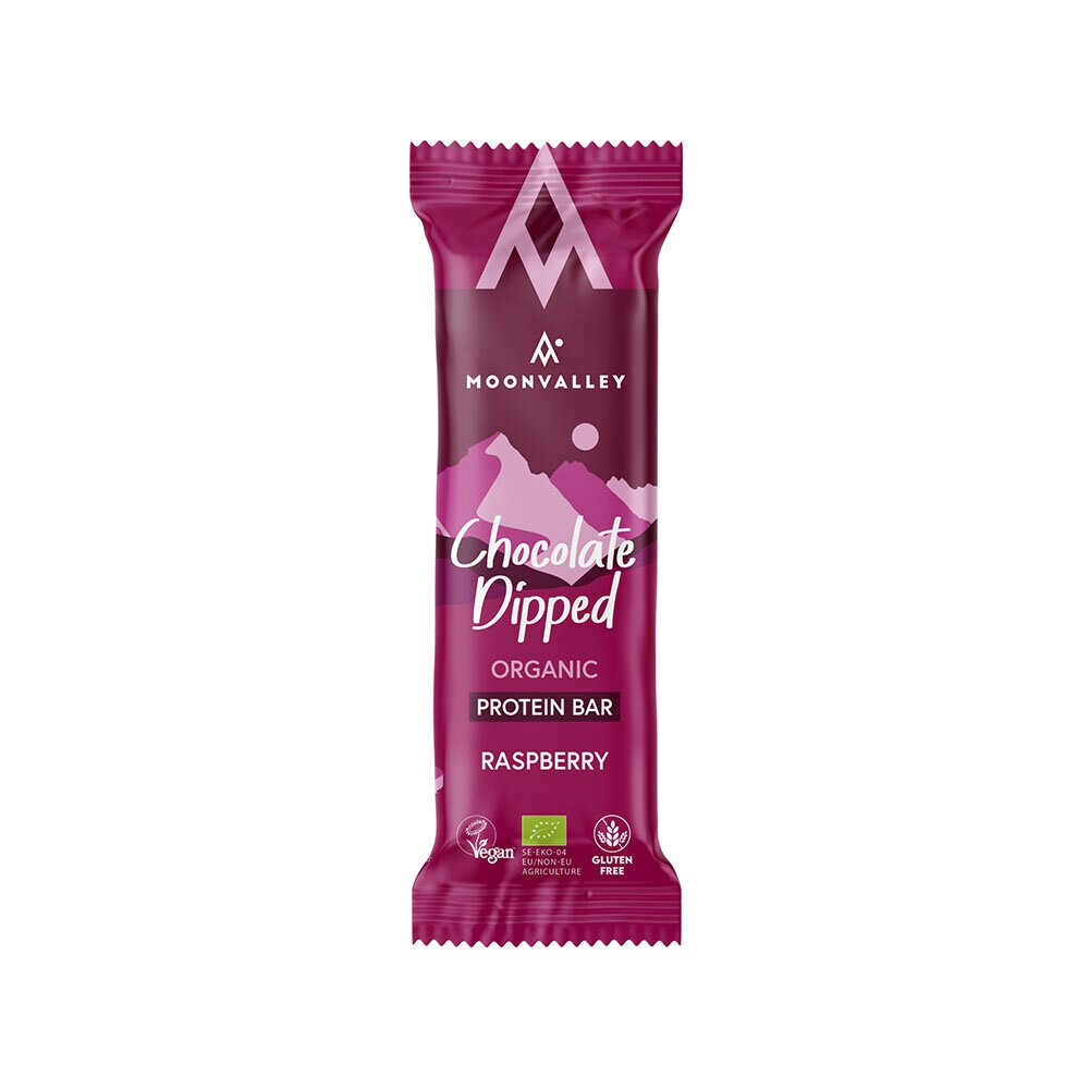 Protein Bar Chocolate-Dipped Raspberry 50g