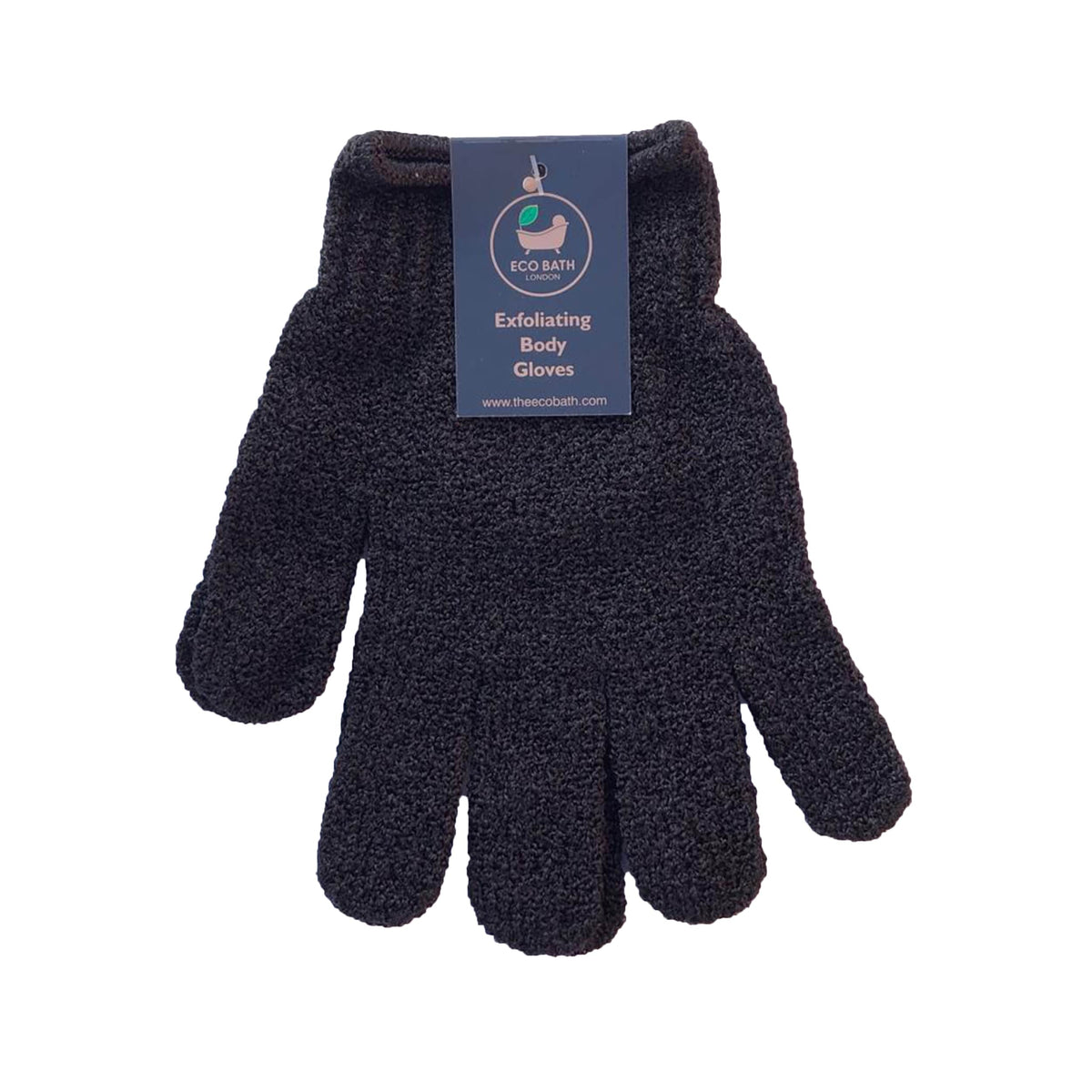 Exfoliating body gloves, blandade färger